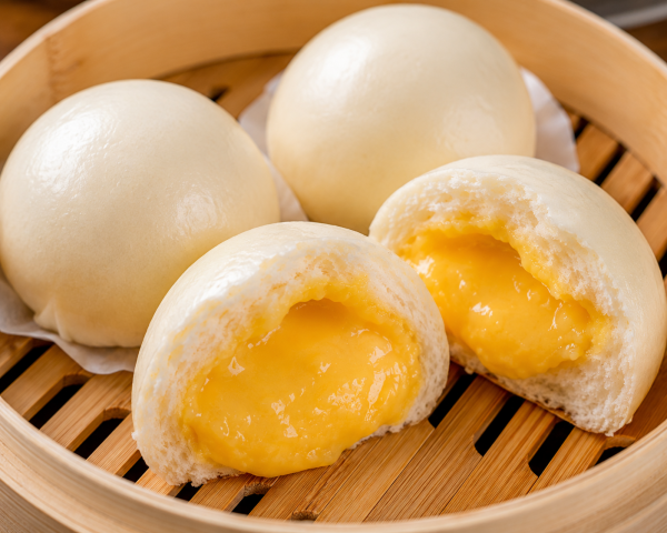 CUSTARD BAO BUN